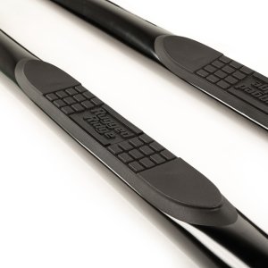 Jeep Wrangler Side Steps - Rugged Ridge - 3 inch Tubular - Black - `15-`17